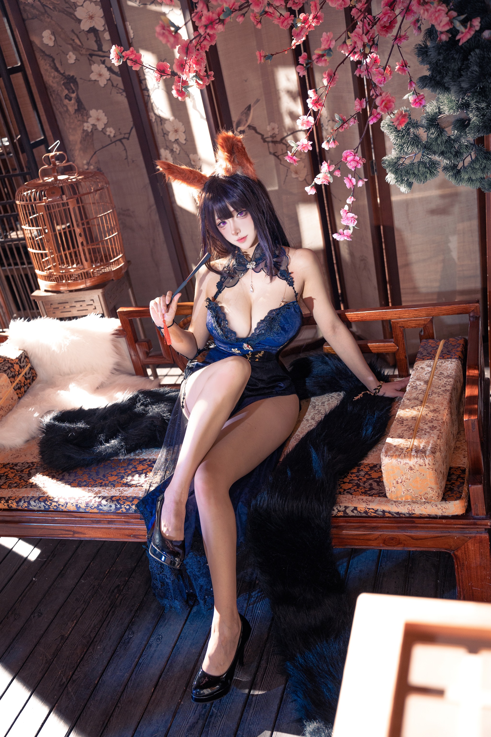 Seya-狮砸 - NO.004 天城旗袍 [12P]-XikXak